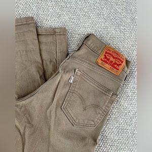 Tan Levi 511s 30W 32L